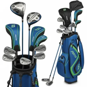 Komplettes Golf-Schläger-Set für Jugendliche, passend für verschiedene Altersgruppen.