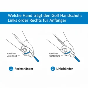 Welche Hand trägt golf handschuhe herren anfänger