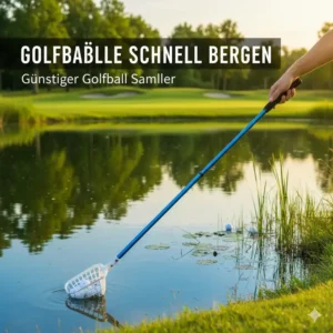 Der golf ball sammler günstig rettet Bälle aus dem Wasser oder Teich.