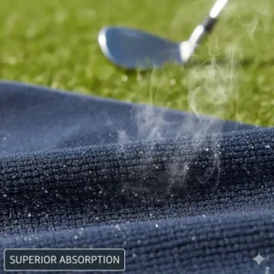 Nahaufnahme der hoch golf handtuch saugfähig amazon waffel-struktur.