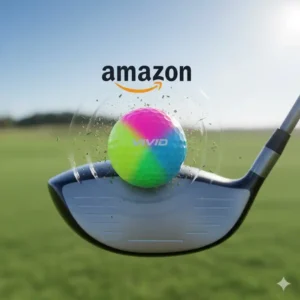 Volvik VIVID Rainbow Pack bunte golf bälle amazon mit Regenbogen-Design.