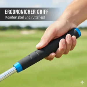 Ergonomischer Griff des golf ball sammler günstig für bequeme Handhabung.