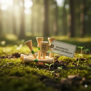 Umweltfreundliche, nachhaltige golf tees holz packung als Alternative zu Plastik.