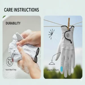 Pflegehinweise für langlebige UV Schutz Golf Handschuhe: So bleiben Atmungsaktivität und Grip erhalten.