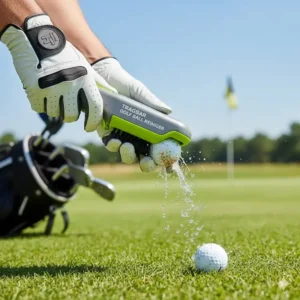Essenzielles golf ball reiniger tragbar Zubehör für die schnelle Reinigung unterwegs.