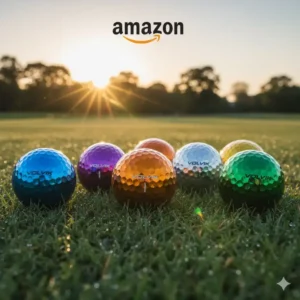 Volvik Solice bunte golf bälle amazon mit einzigartigem Metallic-Finish.