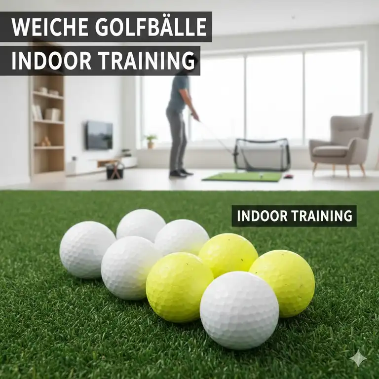 Weiche Golfbälle Indoor Training: Die 7 besten, um dein Spiel sicher zu verbessern!