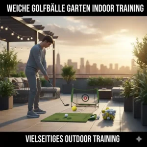 Vielseitige Nutzung der weiche golfbälle indoor training Bälle auch im Garten oder auf der Terrasse.