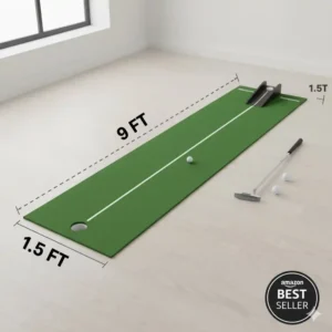 Abmessungen und Größe des mini golf putting set amazon für die einfache Platzierung.