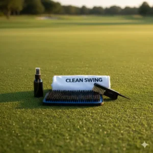 Die golf schläger reinigungsmatte als unverzichtbarer Teil des Reinigungs- und Pflege-Sets.