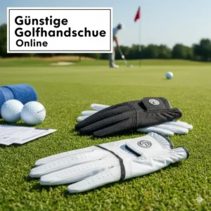 Leder-Golfhandschuhe als günstiges golf zubehör online bestellen.