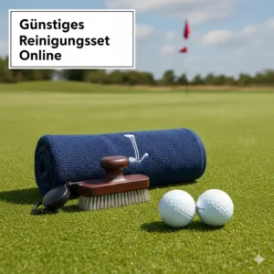 Golf-Handtuch und Bürste als günstiges golf zubehör online entdecken.