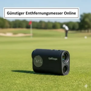 Moderner Entfernungsmesser als günstiges golf zubehör online im Shop.