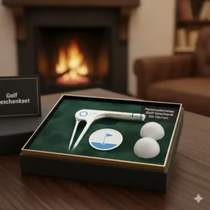 Personalisiertes Zubehör (gravierte Pitchgabel) als Teil des golf geschenkset herren amazon.