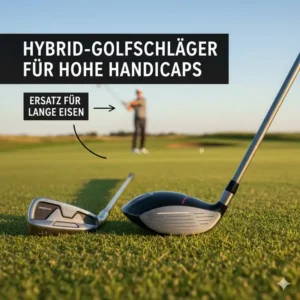 Ein Hybrid als Ersatz für lange Eisen im Bereich golf schläger für hohes handicap.