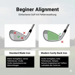 Ein fehlerverzeihendes golf schläger set komplett herren ideal für Einsteiger.