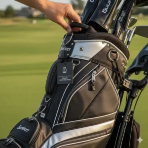 Dank leichter Materialien lässt sich diese golf tasche cart bag groß einfach handhaben.